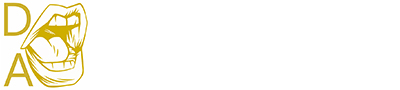 Darin Allen's "Let's Talk About it." We're talking about it all, from boxing to politics and more logo banner--white.